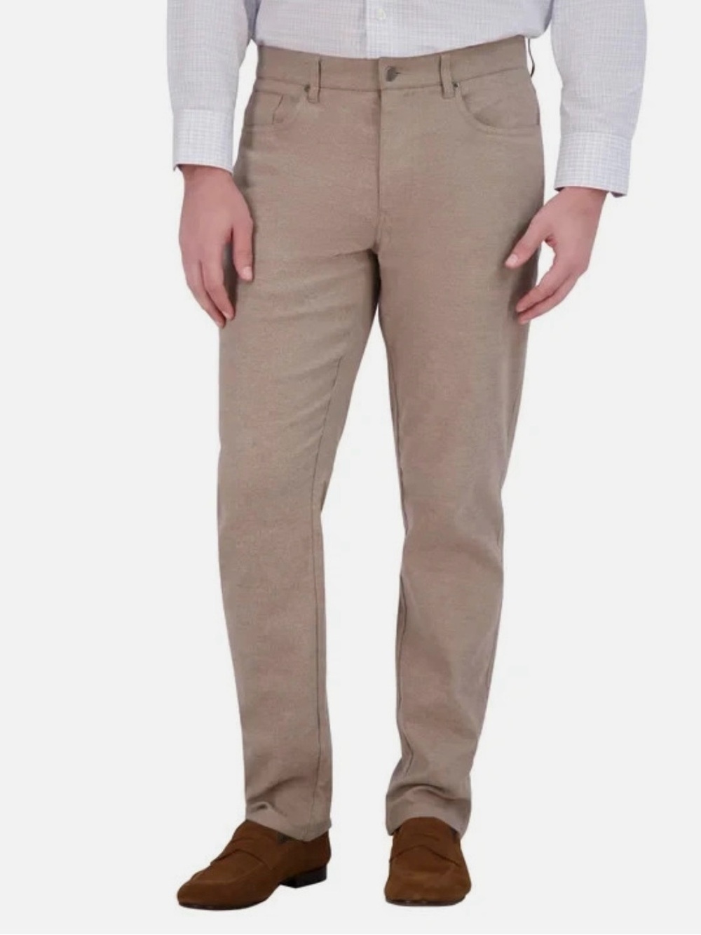 Kirkland Signature Men's Soft Brushed 5-Pocket Pants